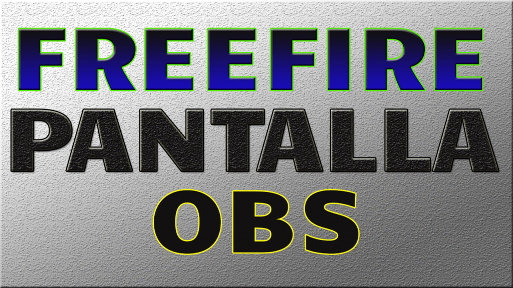obs free fire